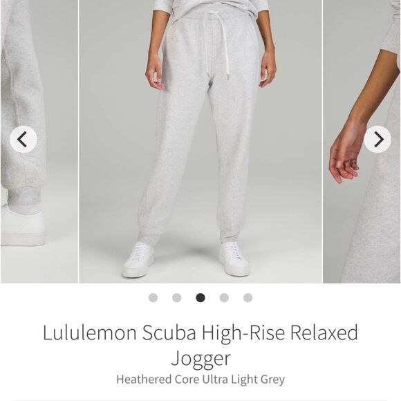 Lululemon Scuba High-Rise Relaxed Jogger Size 4 - Picture 1 of 9
